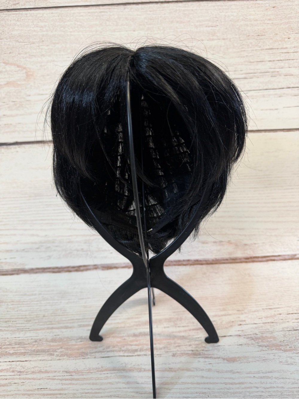 Costume Black Short Layered Wig- Unbranded